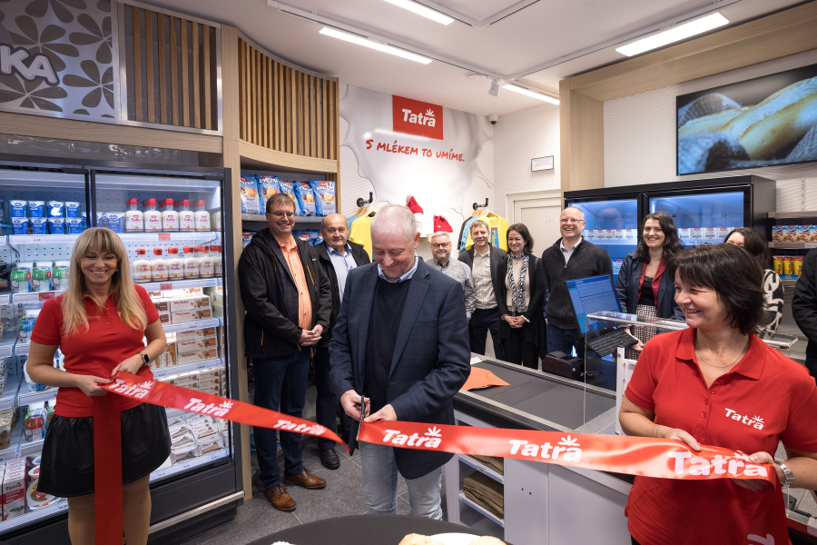 Mlékárna Hlinsko otevřela novou podnikovou prodejnu