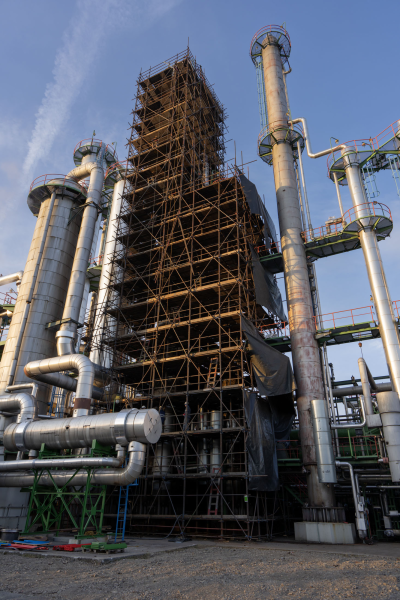 DEZA - Rekonstrukce destilačních kolon